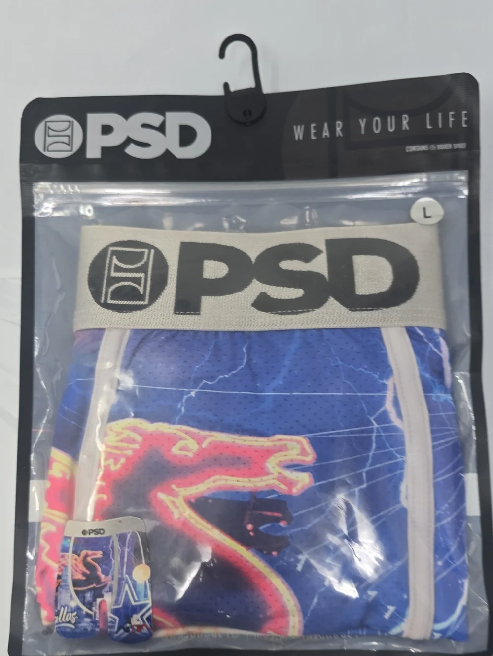 PSD Men’s Dallas stars at night Boxer Briefs